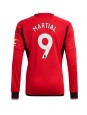 Moški Nogometna dresi replika Manchester United Anthony Martial #9 Domači 2023-24 Dolgi rokav